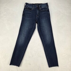 Aeropostale Women's High Rise Jeggings Size 00 Short Dark‎ Wash Stretch Denim